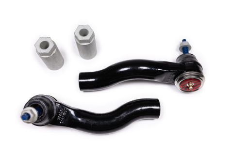 Bronco Outer Tie Rod Ends Yeti XD For 21-23 Bronco Black Pair Steer Smarts