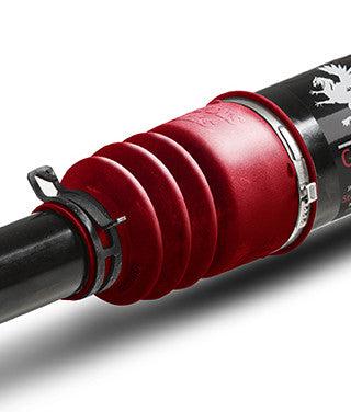 Jeep Drag Link No Dril Top Mount w/ Griffin Red Bellow Yeti XD For 07-18 Wrangler JK Steer Smarts