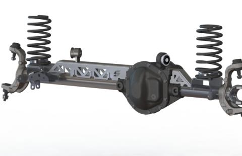 JK Dana 44 Front Axle Truss Kit 07-18 Wrangler JK/JKU Synergy MFG