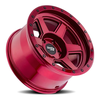 Dirty Life Race Wheels Compound 9315 Crimson Candy Red 20X10 5-127 -25Mm 78.1Mm