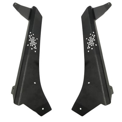 Wrangler/Gladiator Lower Cowl LED Light Pod Brackets and Upper Bar Brackets Rock Slide Engineering