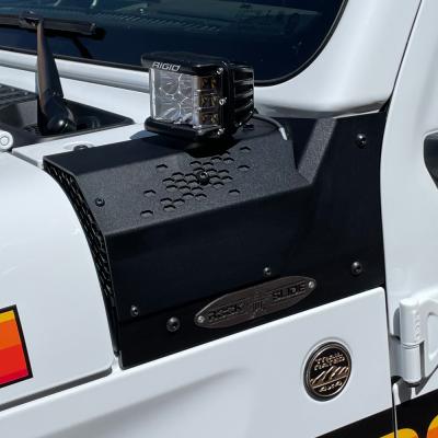 JL/JT Larger Cowl LED Light Pod Bracket Rock Slide Engineering