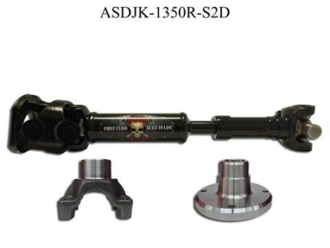 JK Rear 1350 Solid CV Driveshaft 2 Door Adams Driveshaft
