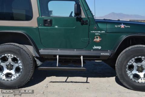 TJ 2 Door Step Slider Rock Slide Engineering