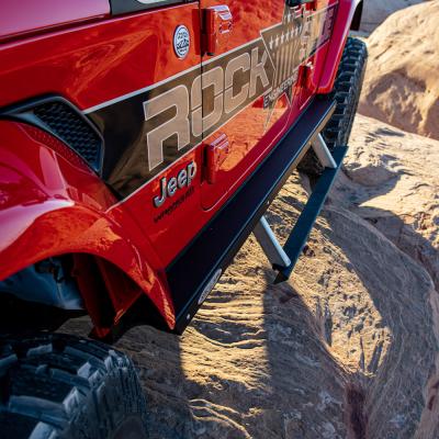 Jeep JL Side Step Sliders For 24-25 Wrangler JL 4 Door Models Passenger Side Sub Part Rock Slide Engineering