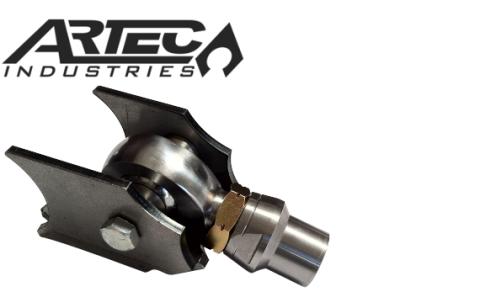 Lower Link Axle Brackets Pair 22 Deg 3.5 Inch Axle Diameter Artec Industries