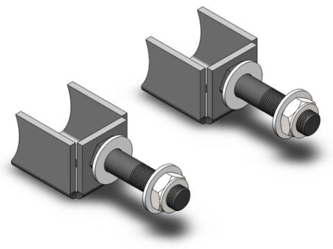 Jeep Grand Cherokee Lower Shock Mounts 1993-1998, ZJ Clayton Off Road