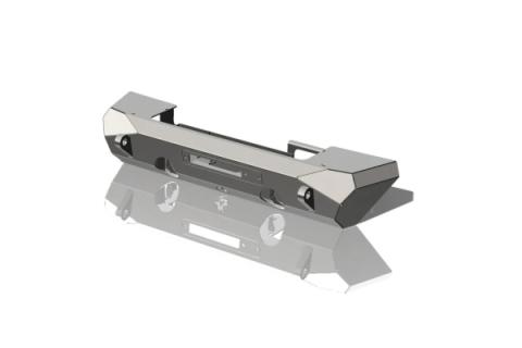 Jeep Stubby Front Bumper Pyro Series For 07-18 Jeep Wrangler JK CrawlTek