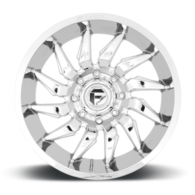 Aluminum Wheels 22X10 Saber D743 8 On 165.1 Chrome 125.2 Bore -18 Offset Fuel Off Road Wheels
