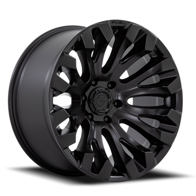 Aluminum Wheels 18X9 Quake D831 5 On 127 Blackout 71.5 Bore 1 Offset Fuel Off Road Wheels