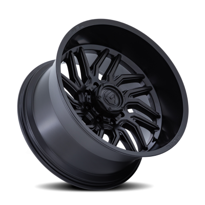 Aluminum Wheels 22X12 Hurricane D864 6 On 135 Blackout 87.1 Bore -44 Offset Fuel Off Road Wheels