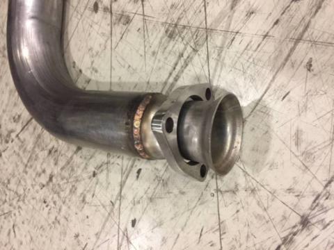 Exhaust Manifold Down Pipe 78-88 G-Body Chevy Small Block 2.5 in 3 Bolt Hardware Not Incl Natural 409 Stainless Steel Pypes Exhaust