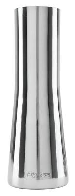 Exhaust Tail Pipe Tip Set 66-68 GTO 2.5 in To 3.5 in Slip Fit Trumpet Clamp On Hardware Not Incl Polished 304 Stainless Steel Pair Pypes Exhaust