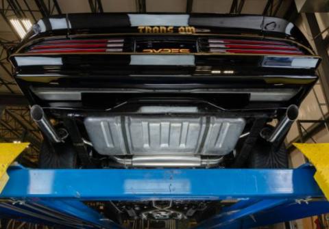 Exhaust Tail Pipe Tip Set 67-81 F-Body 2.5 in Long Hockey Stick Clamp On Hardware Not Incl Polished 304 Stainless Steel Pair Pypes Exhaust