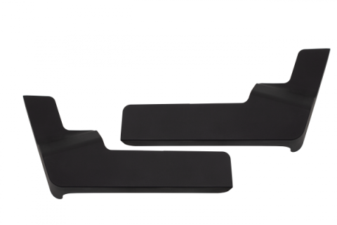 Jeep JL Quarter Panel Chip Guards For 18-Pres Wrangler JL 2/4 Door Black Fishbone Offroad