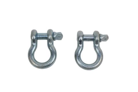D Ring 3/4 Inch Zinc 2 Piece Set Fishbone Offroad