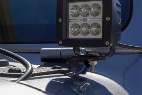 Jeep JL Cowl Light Bracket 18-Pres Wrangler JL Fishbone