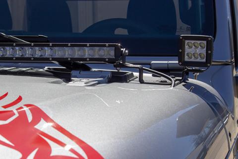 Jeep JL Cowl Light Bracket 18-Pres Wrangler JL Fishbone