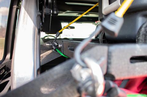 Jeep Storage/Bed Rack Tie Down Kit Stainless Steel Fishbone