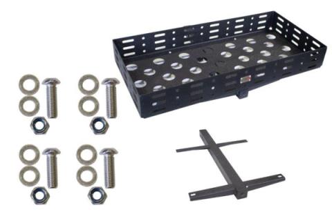 2 Inch Hitch Cargo Basket Fishbone Offroad