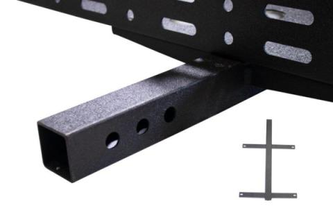 2 Inch Hitch Cargo Basket Fishbone Offroad