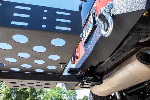 2 Inch Hitch Cargo Basket Fishbone Offroad