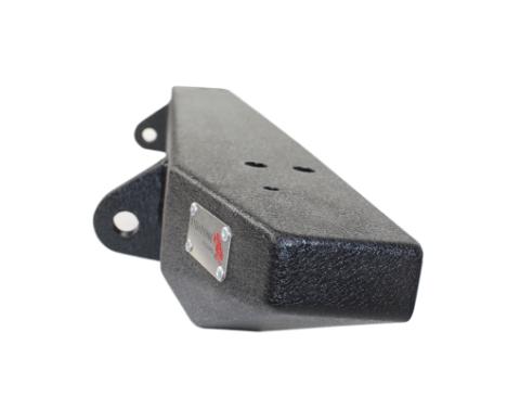 Jeep TJ Front Bumper 97-06 Wrangler TJ Rubicon and Unlimited Steel Black Textured Powdercoat Piranha Series Fishbone Offroad