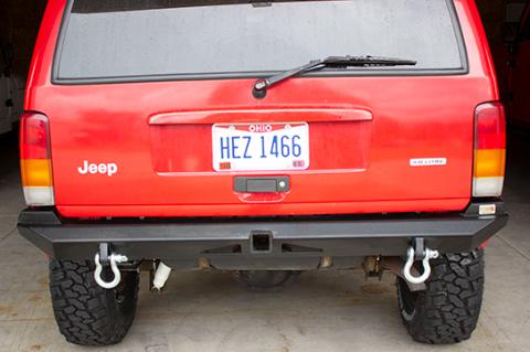 Cherokee Bullhead Rear Bumper 84-01 XJ Jeep Cherokee Fishbone Offroad