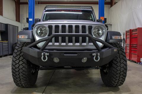 Jeep JL Mid-Width Winch Front Bumper 2018-Present Wrangler JL/Gladiator Fishbone Offroad