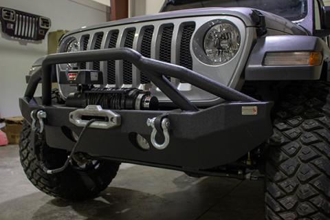 Jeep JL Mid-Width Winch Front Bumper 2018-Present Wrangler JL/Gladiator Fishbone Offroad