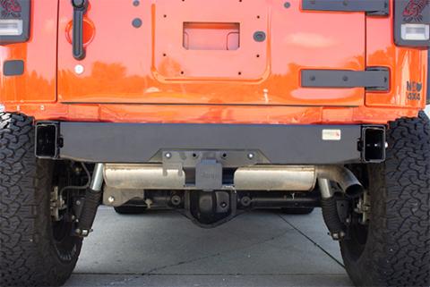 Jeep JK Rear Bumper Delete 07-18 Wrangler JK Rubicon and Unlimited Fishbone Offroad