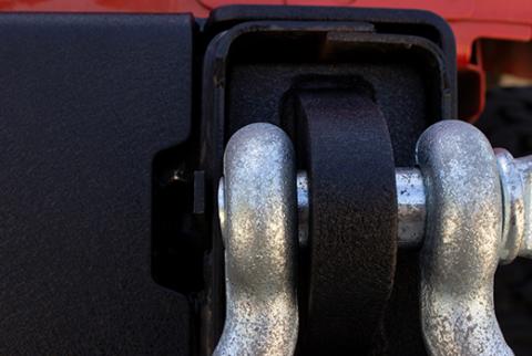 Jeep JK Rear D-Ring Frame Mounts 2007 to 2018 JK Wrangler, Rubicon and Unlimited Fishbone Offroad