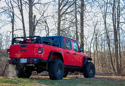 Gladiator Tackle Bed Rack For Jeep Gladiator Fishbone Offroad
