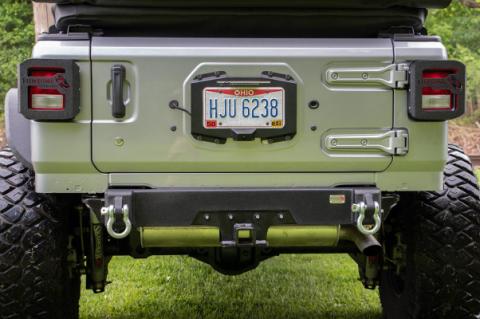 Jeep JL Rear Bumper Delete For 18-Pres Wrangler JL Fishbone Offroad