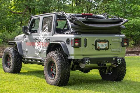 Jeep JL Rear Bumper Delete For 18-Pres Wrangler JL Fishbone Offroad
