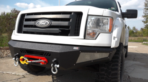 09-14 F150 Pelican Front Bumper Fishbone Offroad