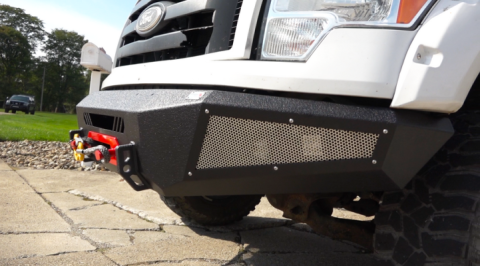 09-14 F150 Pelican Front Bumper Fishbone Offroad