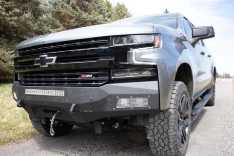 2019-2021 Chevy Silverado 1500 Rockfish Front Bumper Fishbone Offroad