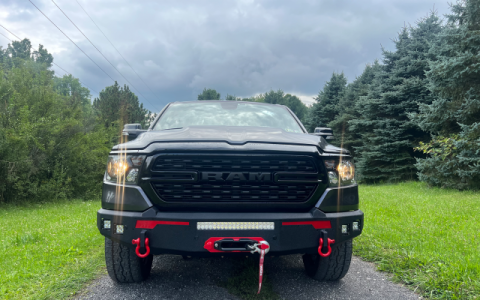 2019-2023 Ram 1500 Pike Winch Plate Fishbone Offroad