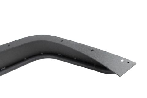 Jeep JK Tube Fenders 07-18 Wrangler JK Front/Rear Set Of 4 Steel Black Textured Powdercoat Fishbone Offroad