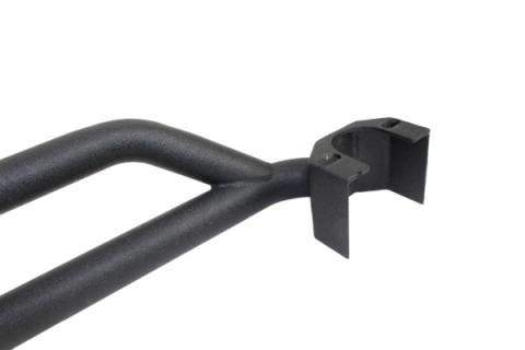 Jeep JK Rock Sliders 2 Door 07-18 Wrangler JK Unlimited Steel Black Textured Powdercoat Fishbone Offroad