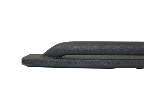 Jeep JK Rock Slider 07-18 Wrangler JK 2 Door Rubicon Steel Black Textured Powdercoat Fishbone Offroad