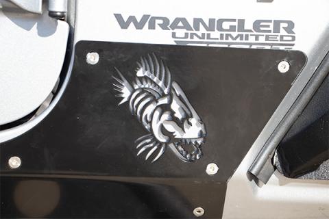 Wrangler Armor Panels for 18-Pres Wrangler JL 4DR Fishbone