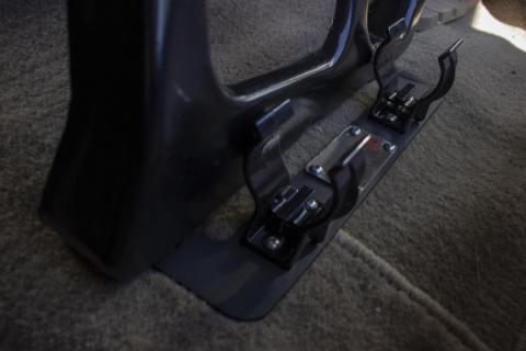 Jeep YJ Front Seat Flashlight Mount Fishbone Offroad