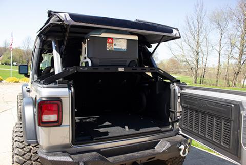 Jeep JL Interior Storage Rack 18-Pres Wrangler JL Fishbone Offroad