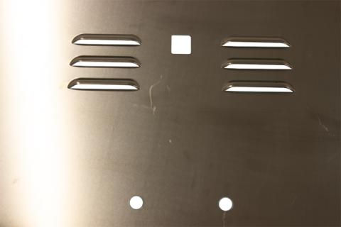 Jeep TJ Hood Louver Raw Unpainted 97-02 Wrangler TJ Fishbone Offroad