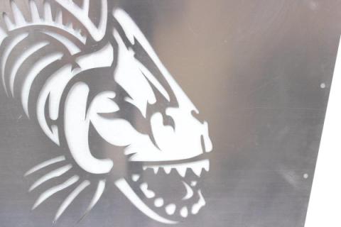 Jeep JK Hood Louver 07-12 Wranger JK Raw Unpainted Fishbone Offroad