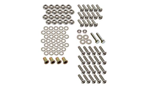 Jeep JL Inner Fenders For 18-Current Wrangler JL Front/Rear Set of 4 Aluminum Raw Fishbone Offroad