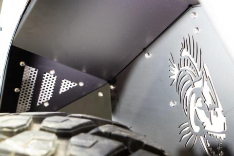 Aluminum Inner Fenders For 18-Current Jeep Wrangler JL and Wrangler Unlimited JLU Fishbone Offroad