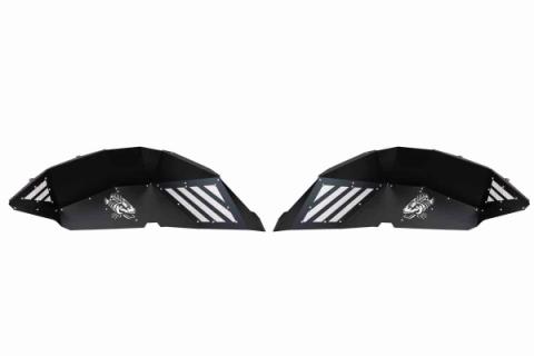 Aluminum Inner Fenders For 18-Current Jeep Wrangler JL and Wrangler Unlimited JLU Fishbone Offroad